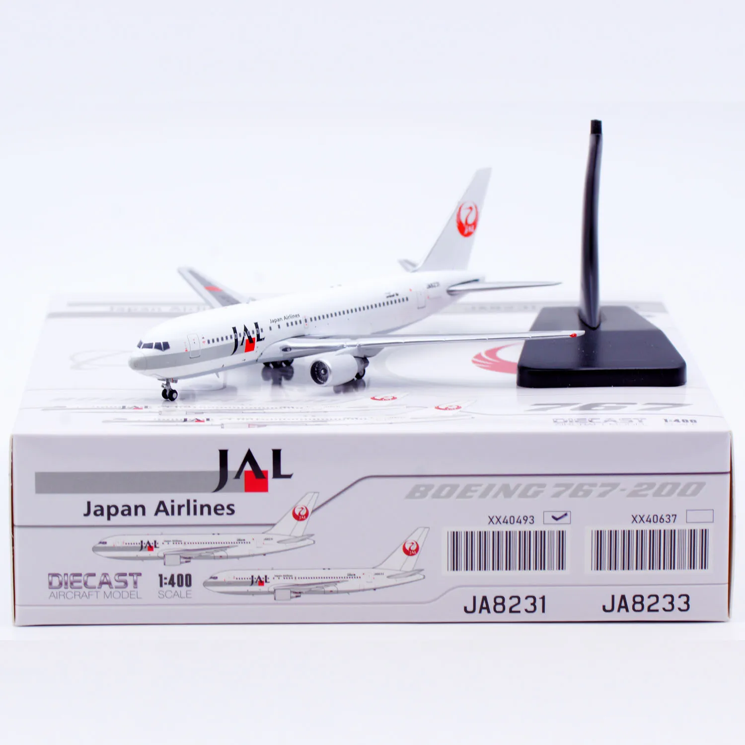 xx40493-alloy-collectible-plane-gift-jc-wings-1-400-japan-airlines-jal-boeing-b767-200-diecast-aircraft-jet-model-ja8231