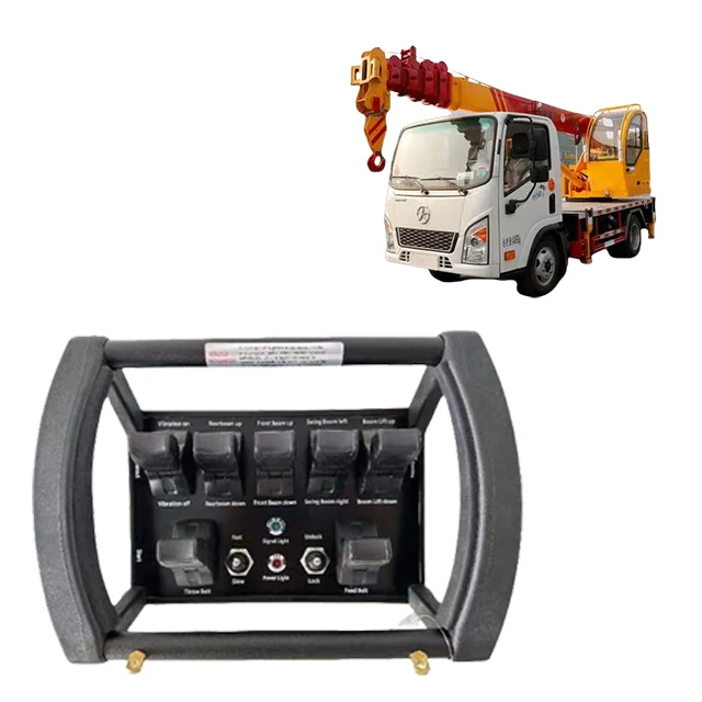 7-Joysticks Remote Controller Mobile Crane Remote Control Hydraulic Motor Remote Control for Crane Radio Controls Wireless 24v