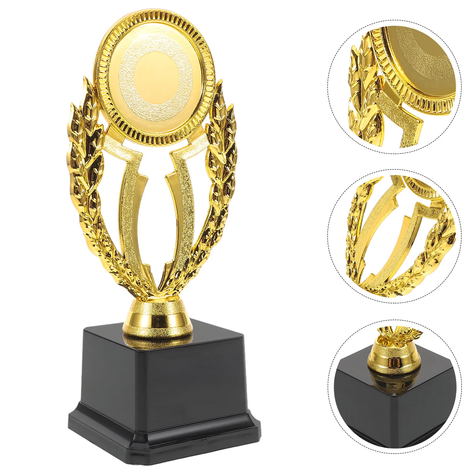 

Plastic Trophy For Kids Small Gold Award Trophy Decorative Plaything Prize For Achievements Lightweight Durable Child