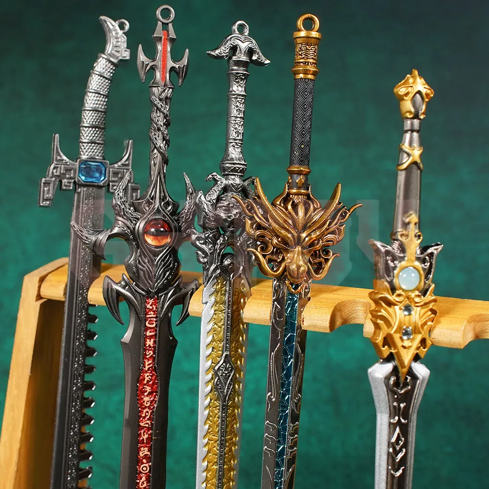 

26cm/10.24in The Legend of Qin Swords Weapons Model High Quality Desktop Display Ornaments Collection Birthday Gift for Girl Boy