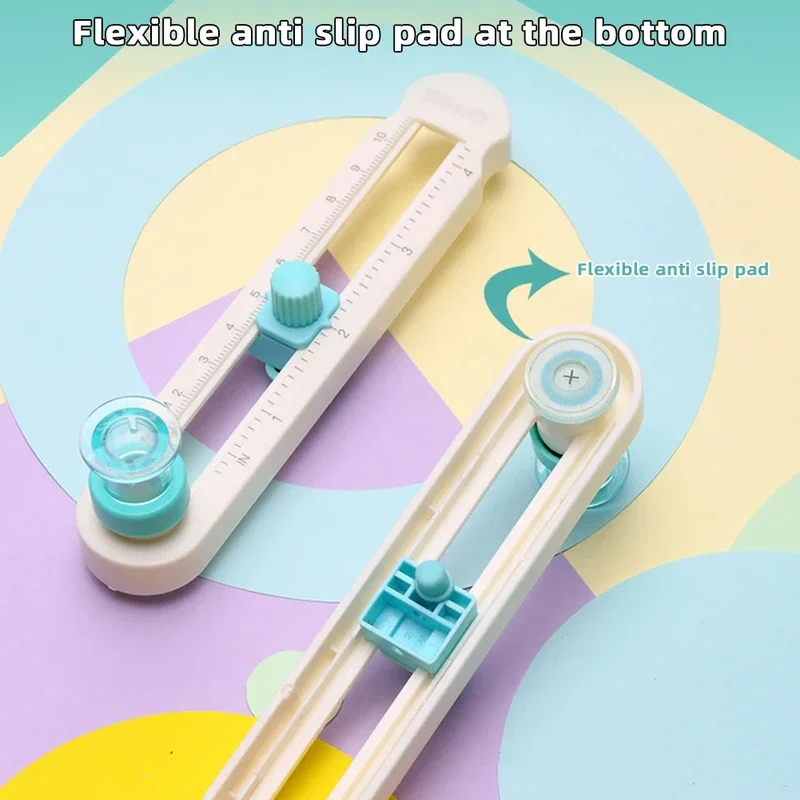 Multi-functional plastic circle cutting machine, craft cutting machine, scrapbook card cutting machine, office supplies image 4