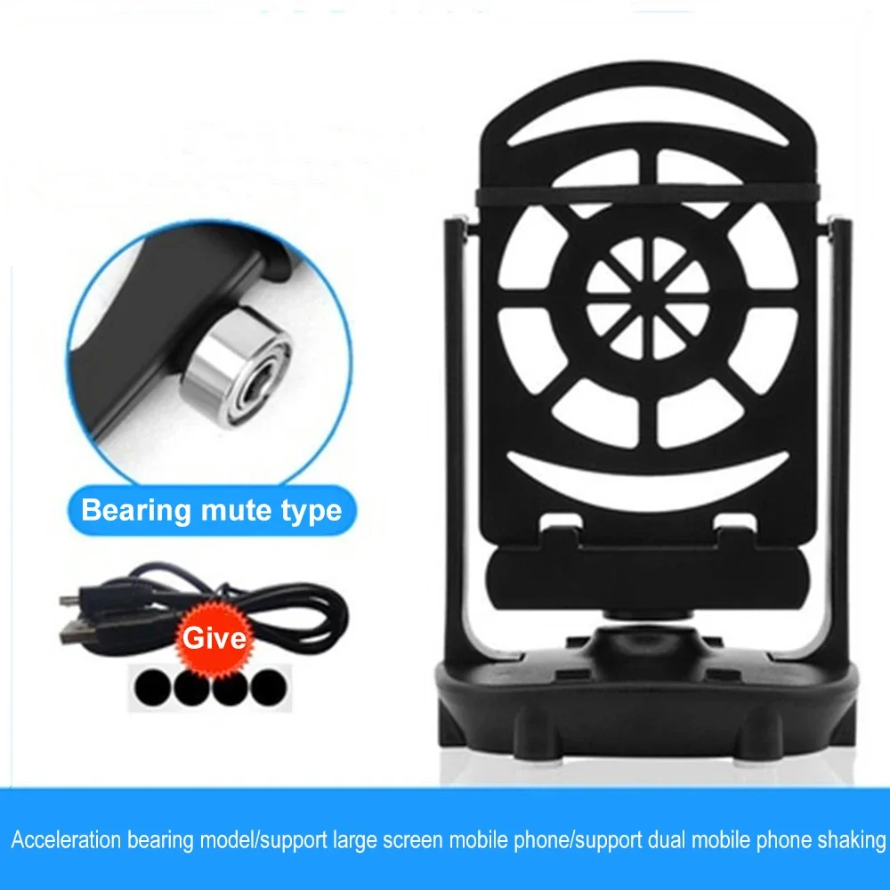 Desk Walking Swing Shaker Mobile Phone Stand Holder Pedometer Brush Stepper For Phone Wiggler Counter For iPhone Samsung Xiaomi image 6
