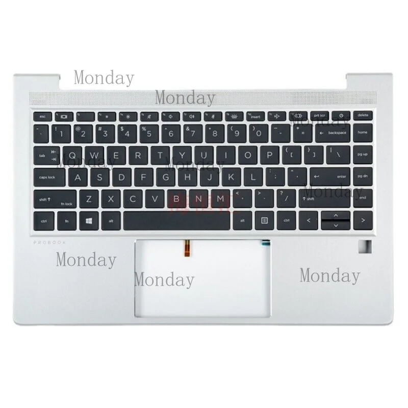 

Клавиатура с подсветкой для HP Probook 440 G8 G9 445R ZHAN66 14 G4 G5 X8Q (пальмрест)