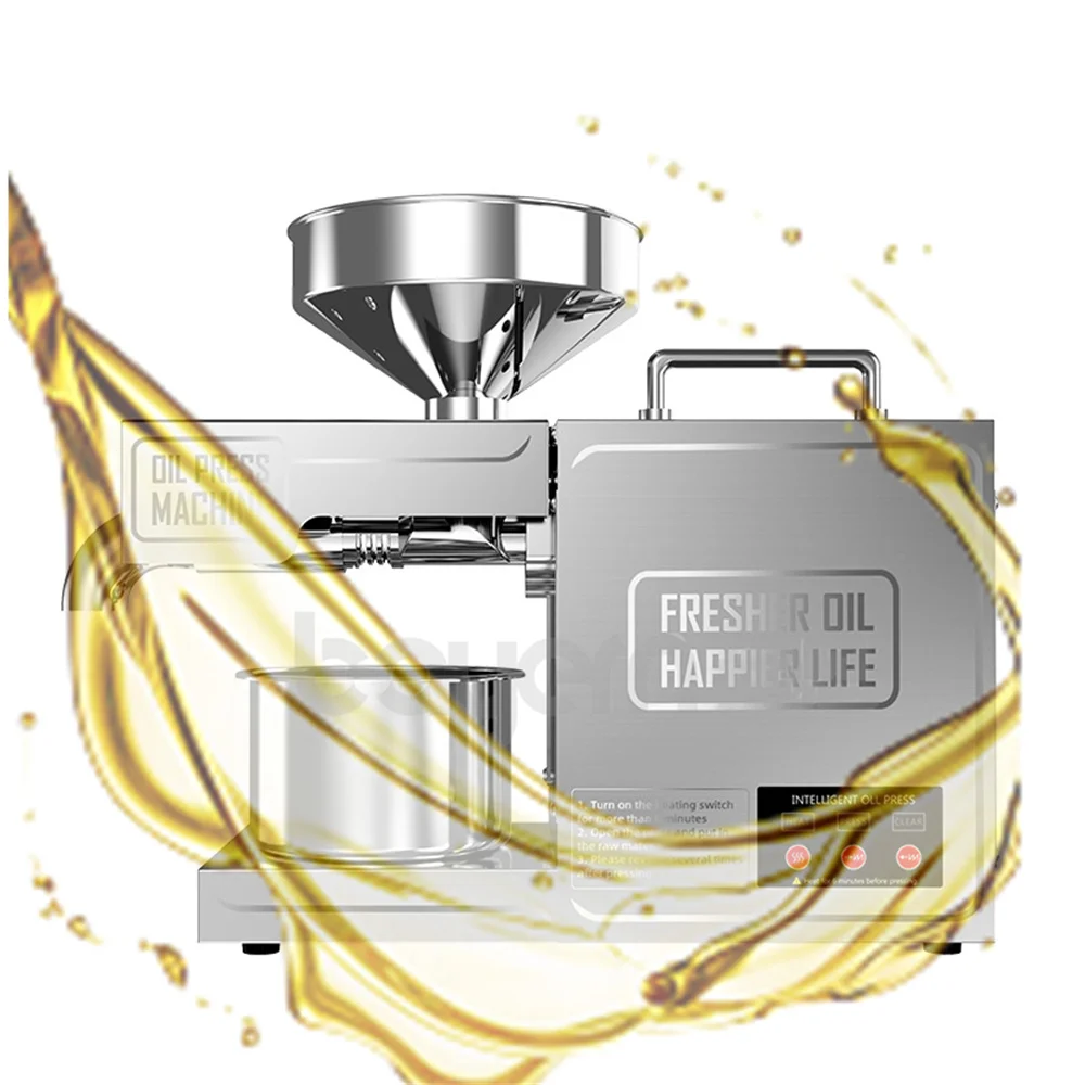 الجملة مصنع النفط النازع آلة الضغط صنع النفط آلة معالجة مكابس زيت الطبخ للمنزل الكهربائية