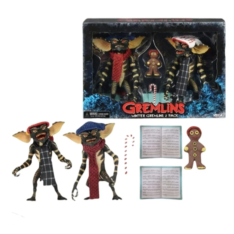 Neca 30713 игрушки Gremlins масштаб 7 дюймов фигурки зимние Gremlins 2 упаковки украшения подарок оригинальная коллекция аниме кукол модель GK