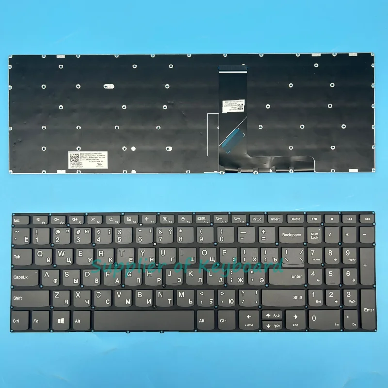 NEW English/Russian/Hebrew Keyboard For Lenovo IdeaPad S340-15API S340-15IIL S340-15IML S340-15IWL Touch Laptop Backlit
