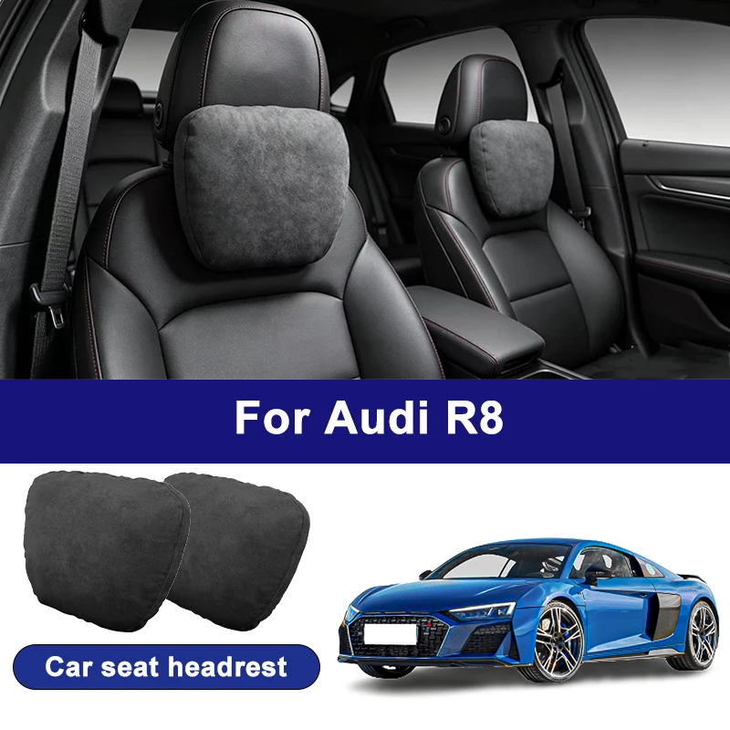 

For Audi R8 car headrests, soft universal adjustable car seat pillows, car neck pillow cushions, car accessories