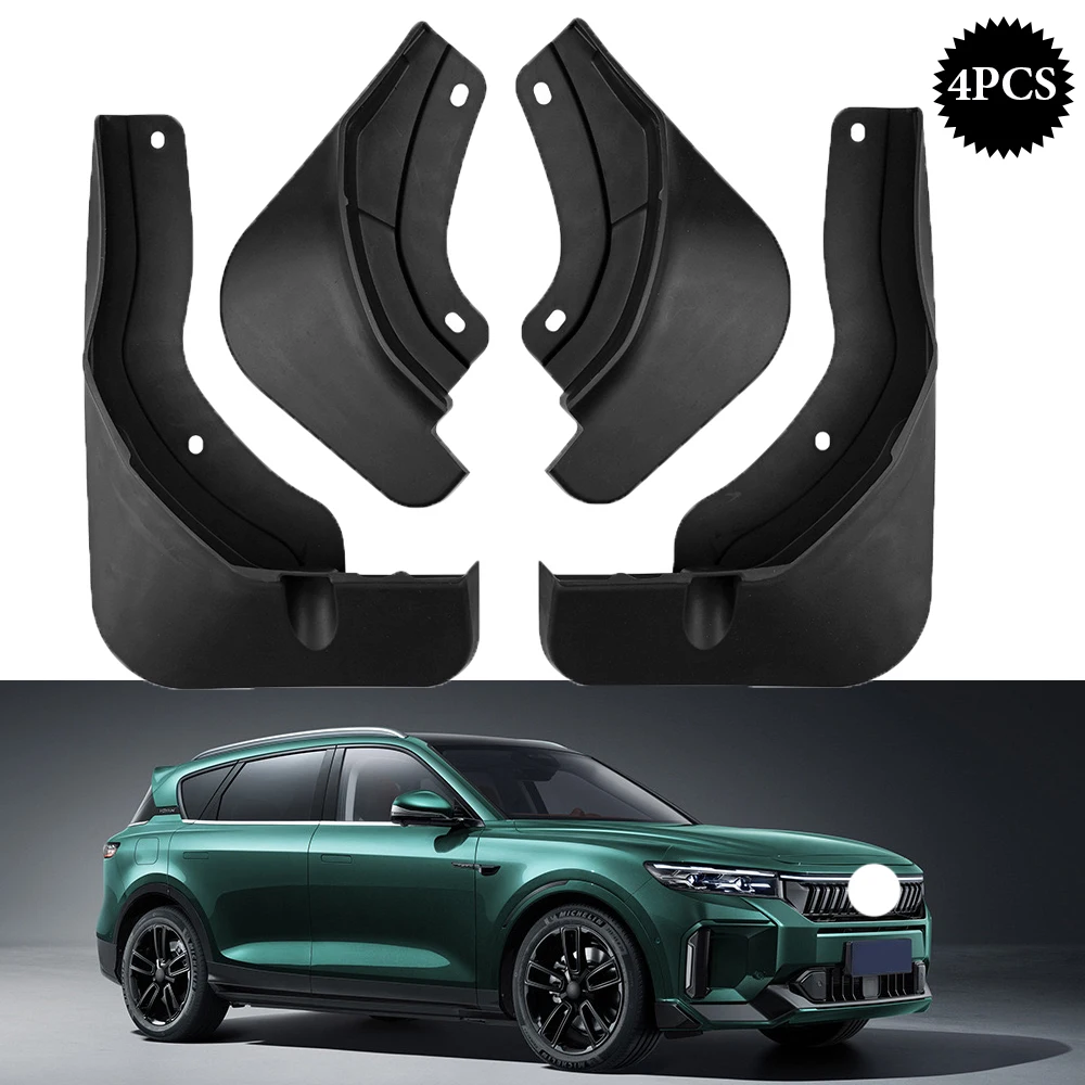 

High quality For Voyah Free 2024- Mudflaps Mud Flaps Splash Guards Front Rear Fender Protector Car Accessories 4PCS