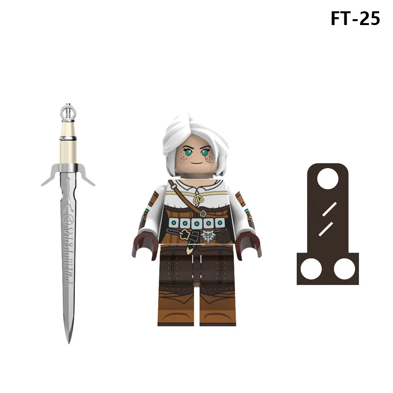 Monster Hunter Renzai Zauberer Geralt Shiri Kinder-Puzzle-Bausatz FT24-27 Sammlerstück für Spiele-Enthusiasten