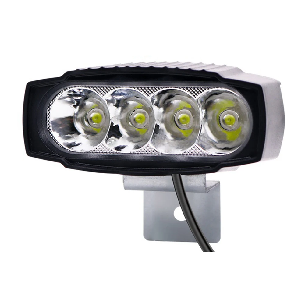 4 9 Beads LED Spotlight Ebike Headlights Practical To Use 86 Cm Cable Length Easy To Install Good Compatibility