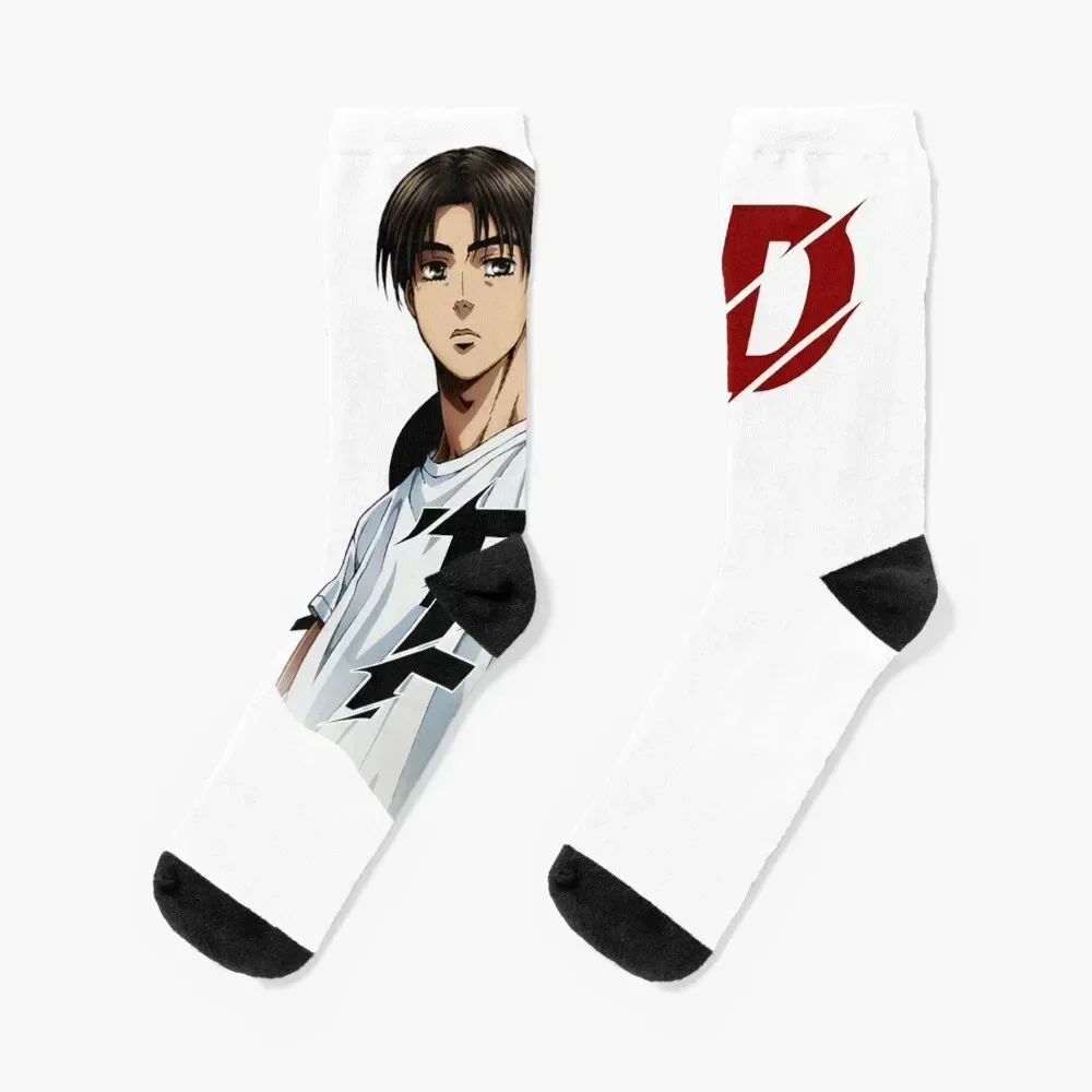 Initial D Takumi Fujiwara Socks set hiphop cute new in's Men's Socks Luxury Women's