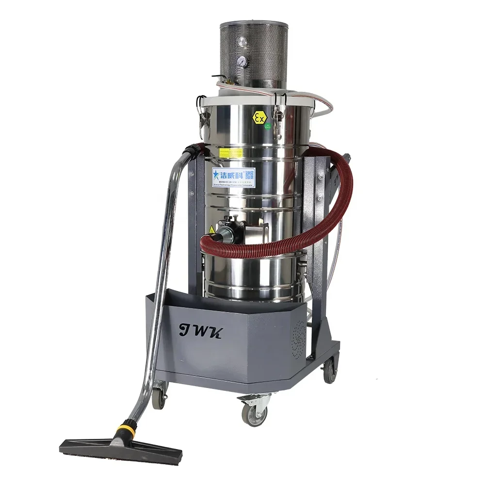 

CLEANVAC Explosion-proof pneumatic 60L industrial vacuum cleaners for Mill