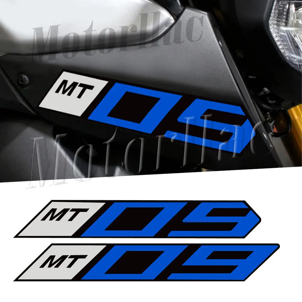 Pour MT-09 MT09 MT-09SP FZ09 2014-2020 Moto Côté Admission D'air Autocollant Carénage Couverture Décalcomanie Accessoires Étanche