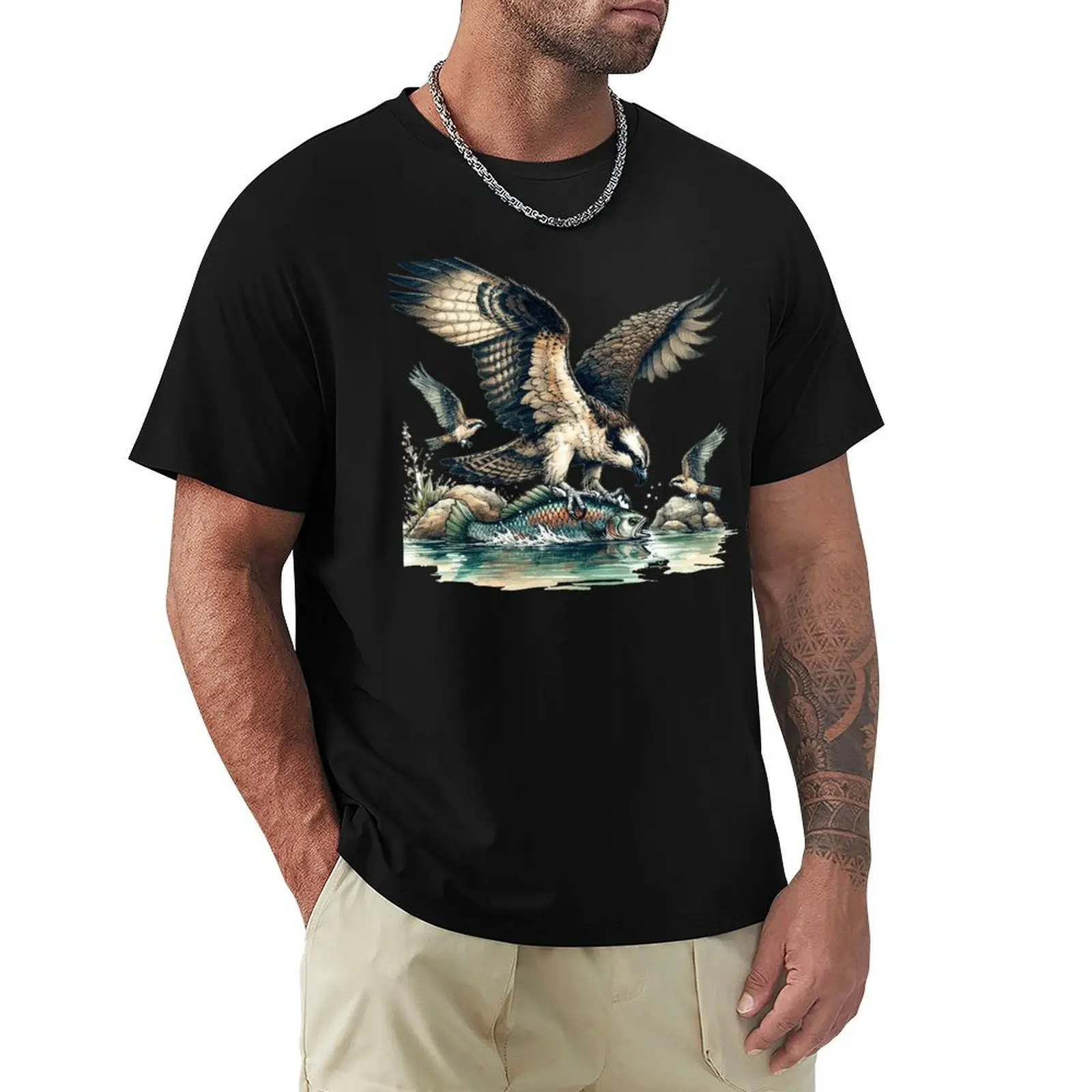 

osprey T-Shirt luxury designer boys whites t shirts for men