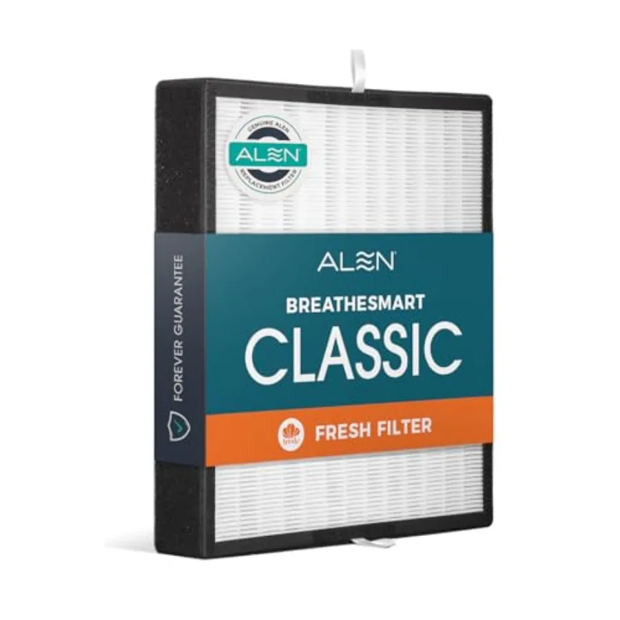 

Воздушный фильтр BF35 — Сменный HEPA-фильтр Fresh для классического очистителя воздуха BreatheSmart — улавливает аллергию, пыль и плесень + запахи