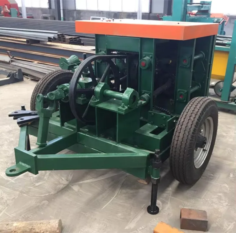 Portable Log Debarker｜Wood Peeling Machine Sawmill Equipment Work with Tractor PTO