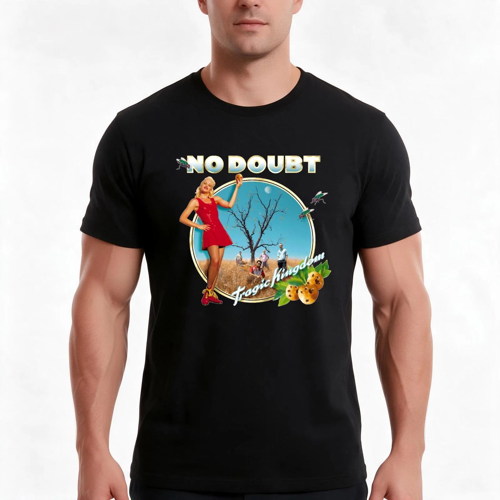 No Dou-bt Band Tr-agic Kin-gdom Tri blend 39pn 40p ? allbum, tour ,fans ,funny, happy, Anime Lover , hommes KENNETHKRUT T-Shirt