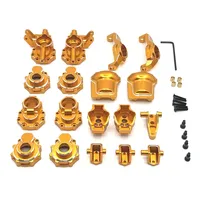 Front Rear Axle Covers Steering Bridge Cup Connector C Seat Tie Rod Fixing for 1/10 RC Car Traxxas Trx4 4WD HB R1001 R1002 R1003