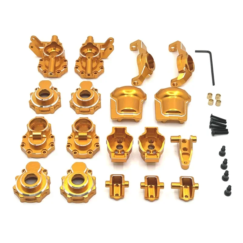 Front Rear Axle Covers Steering Bridge Cup Connector C Seat Tie Rod Fixing for 1/10 RC Car Traxxas Trx4 4WD HB R1001 R1002 R1003