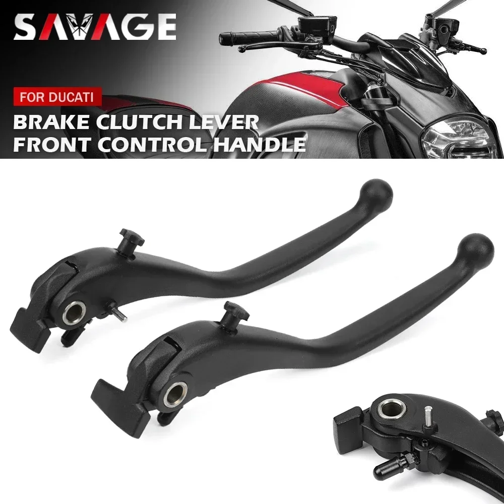 

For DUCATI 848/EVO 1098 1198 Hypermotard 950 Multistrada 1200 Diavel 1260 Motorcycle Brake Clutch Lever Front Control Handles