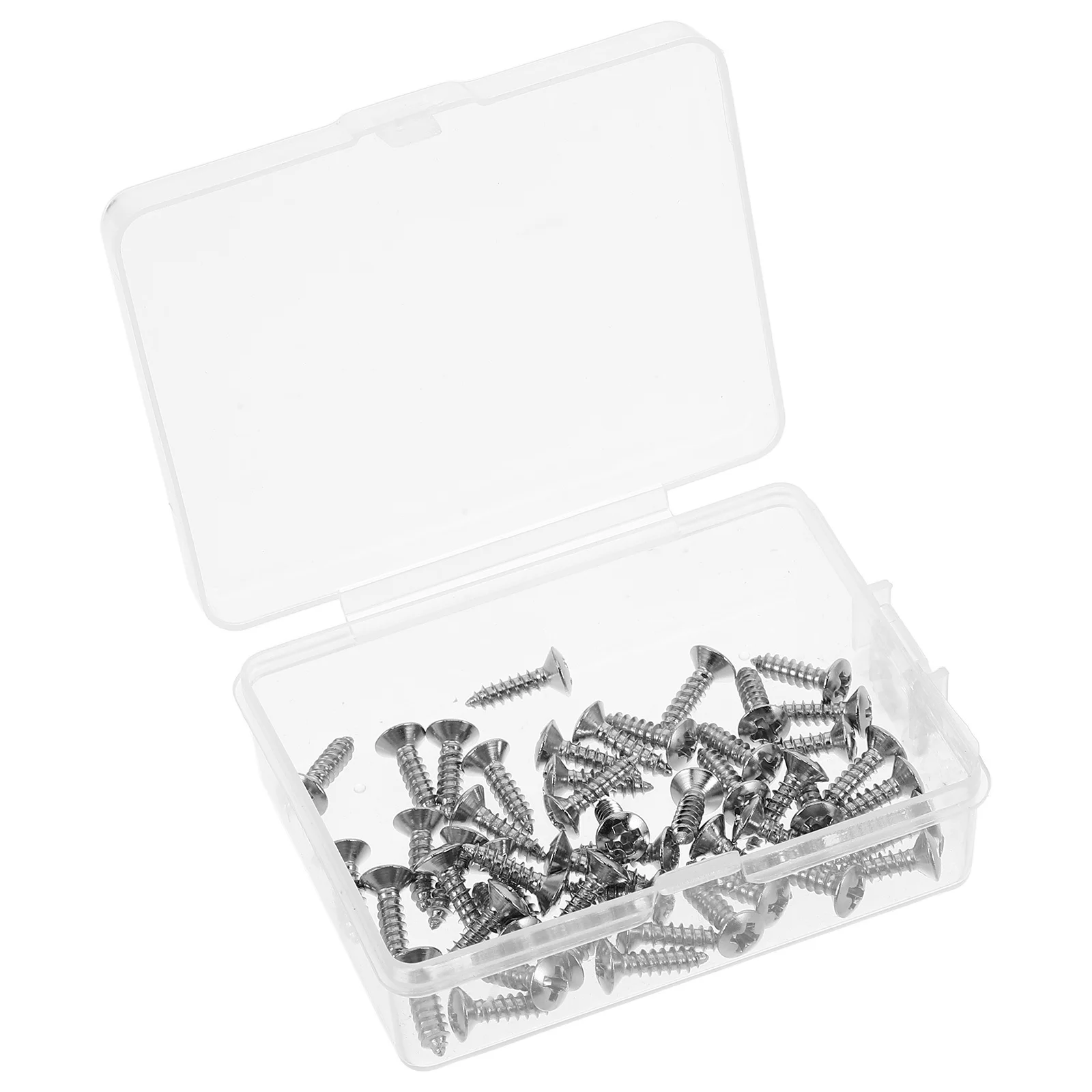 

50Pcs Guitar Mounting Screws Electric Bass and Electric Guitar Pickup Fixing Screws Repair Hardware Parts Screw