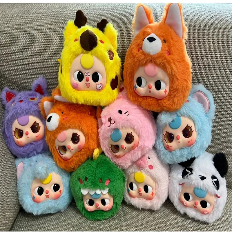 

Baby Three Years First Generation Animal Party Series Blind Box Plush Toys Cute Doll Decorations Collectible Toy Girls Xmas Gift