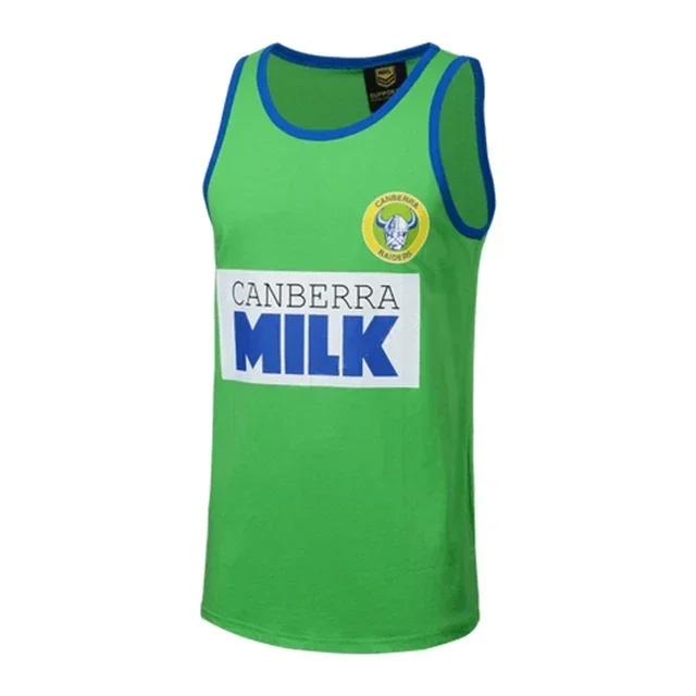 South Sydney Rabbitohs Retro Training Singlet Rugby Jersey size S--3XL (Custom name and number )