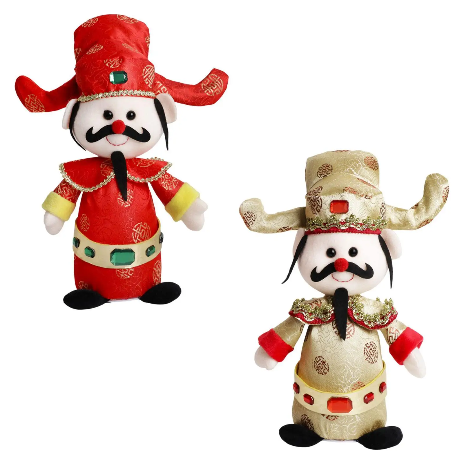

God of Wealth Doll Home Decor Gift for Anniversary Festival Study Room