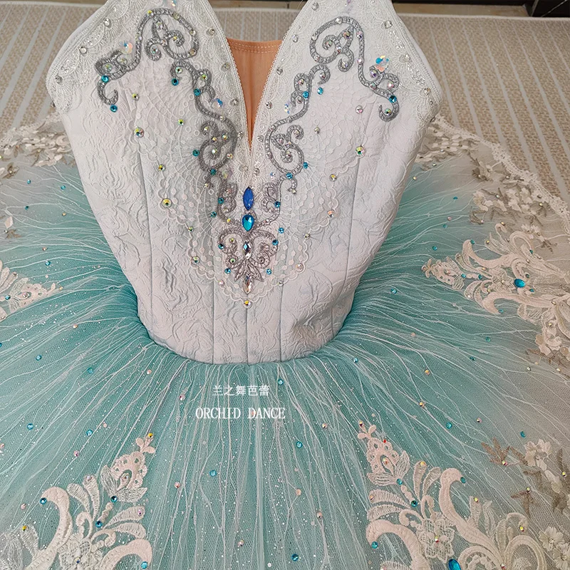 BT01211 taille personnalisée professionnelle couleur personnalisée enfants filles femmes adultes bleu Ballet Tutu Costumes