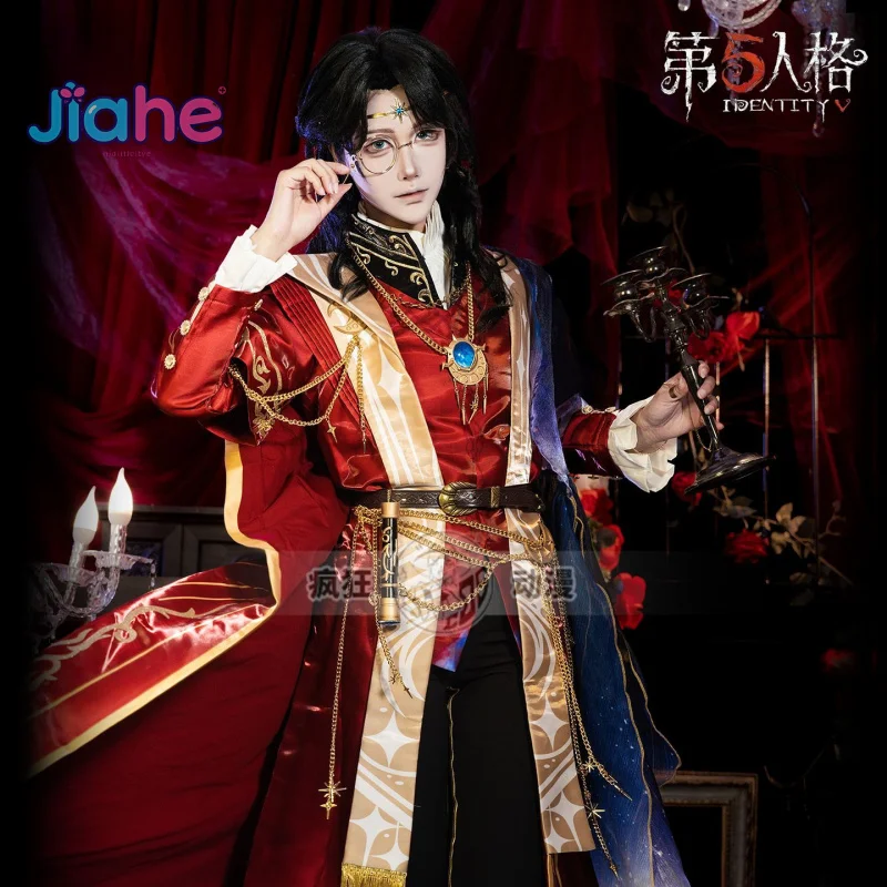

The Wax Artist Phillip Game Identity Ⅴ Cosplay Costume Adult New Halloween Party Fashion Men Women Uniform Accessories Props Set