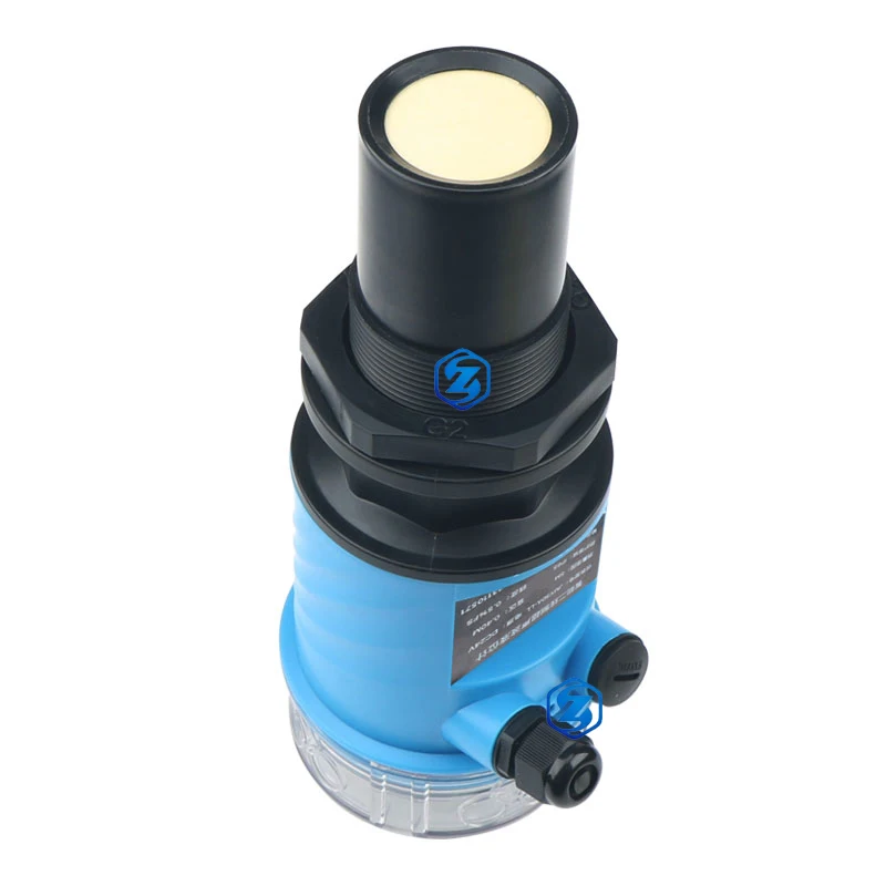 Ultrasonic Liquid Level Meter Guage Silo Level Measurement Sensor Non contact 10m Water Diesel Fuel Oil Tank Level  Transmitter