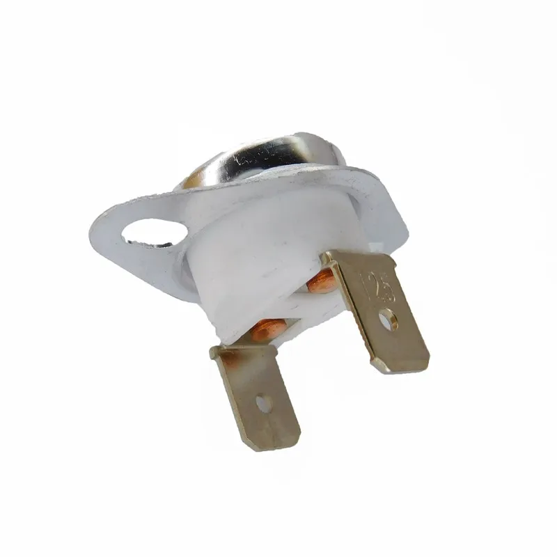 1pcs Bimetal thermostat KSD302 16A 250V KSD301 10A 250V Temperature Switch Ceramics 40~300C Degree Thermostat 45C 100C 160C 50C