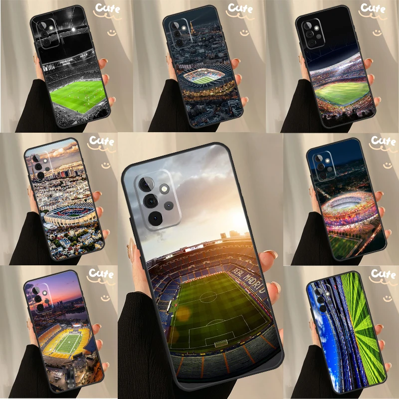Soccer Stadium Case For Samsung Galaxy A52 A32 A12 A16 A26 A36 A56 A15 A35 A55 A34 A54 A13 A33 A53 A17 A06