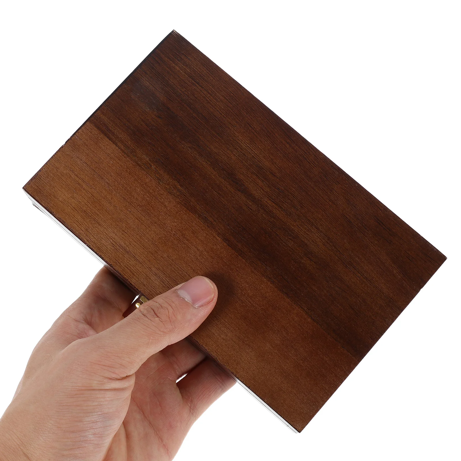 

1Set Wooden Watercolor Palette Box 36 Slots Empty Paint Palette for Mixing Travel Portable Watercolor Pans Artist Studio