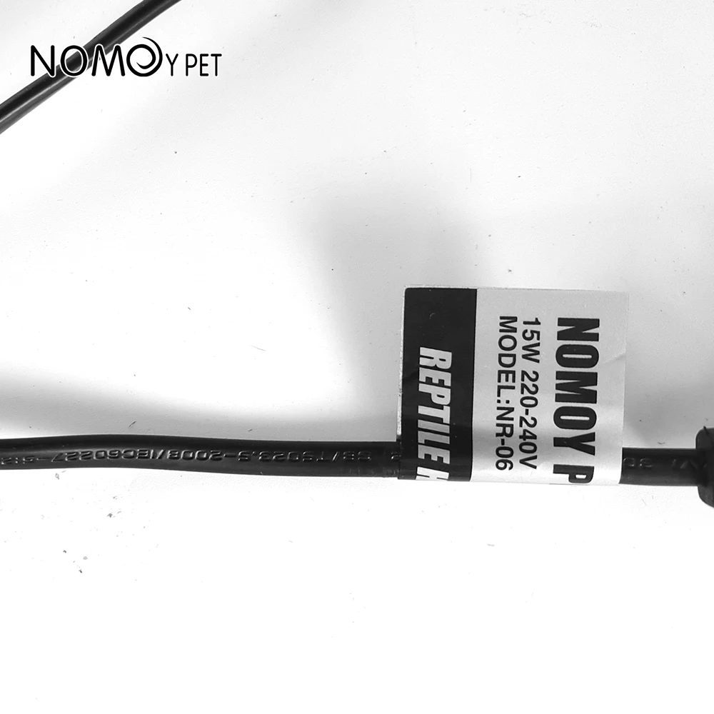 NOMOY PET New Black Long Reptile Heat Cable For Reptiles Snakes Geckos NR-06