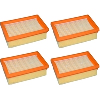 ABUD-8Pcs HEPA Filter For Karcher MV4 MV5 MV6 WD4 WD5 WD6 Vacuum Cleaner Accessories Replacement Parts Filter