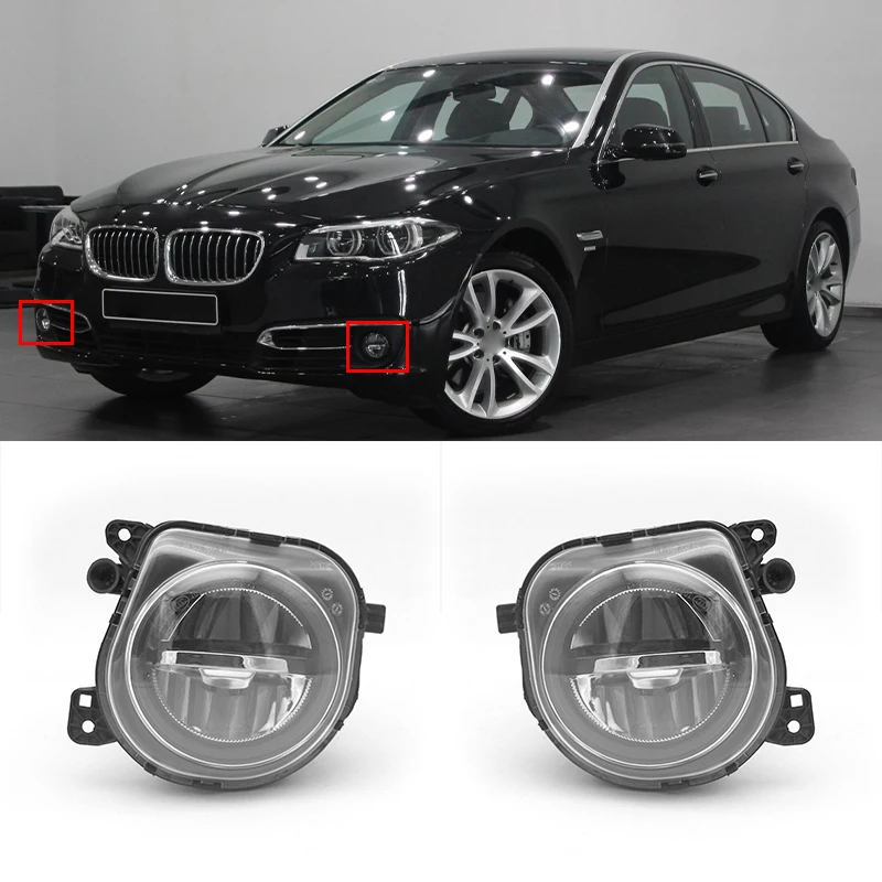 

63177311293 63177311294 Left&Right LED Fog Light For BMW 2013-2017 5 Series