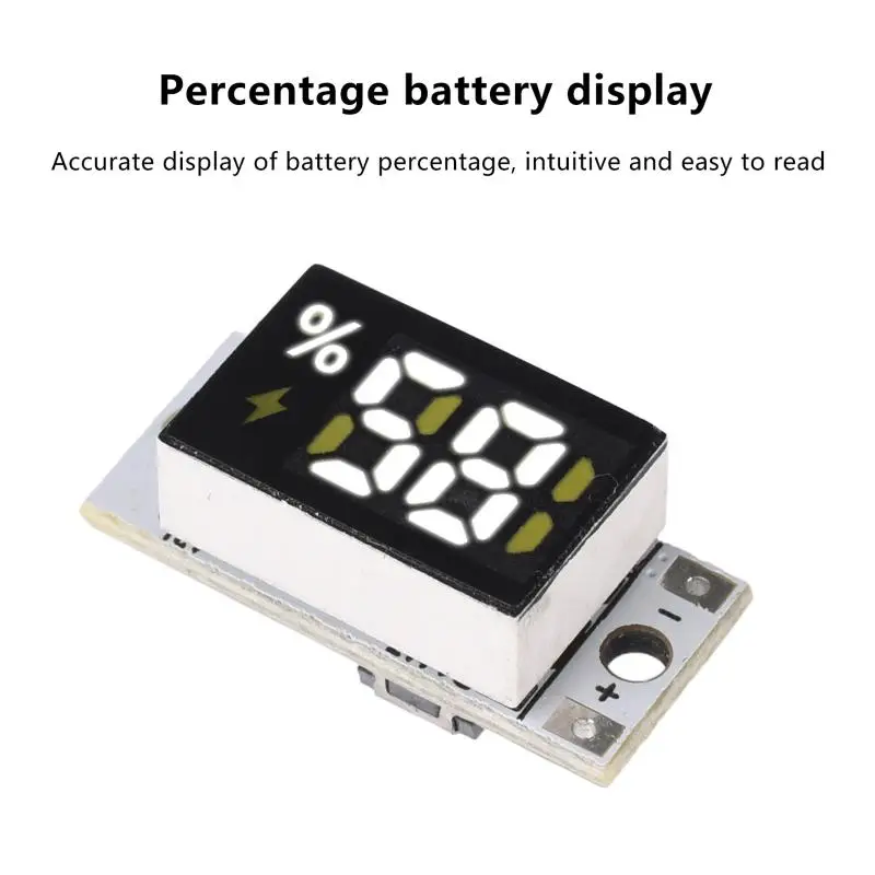 LED Percentage Display 1S-4S Battery Module for Smart Home Power Solutions