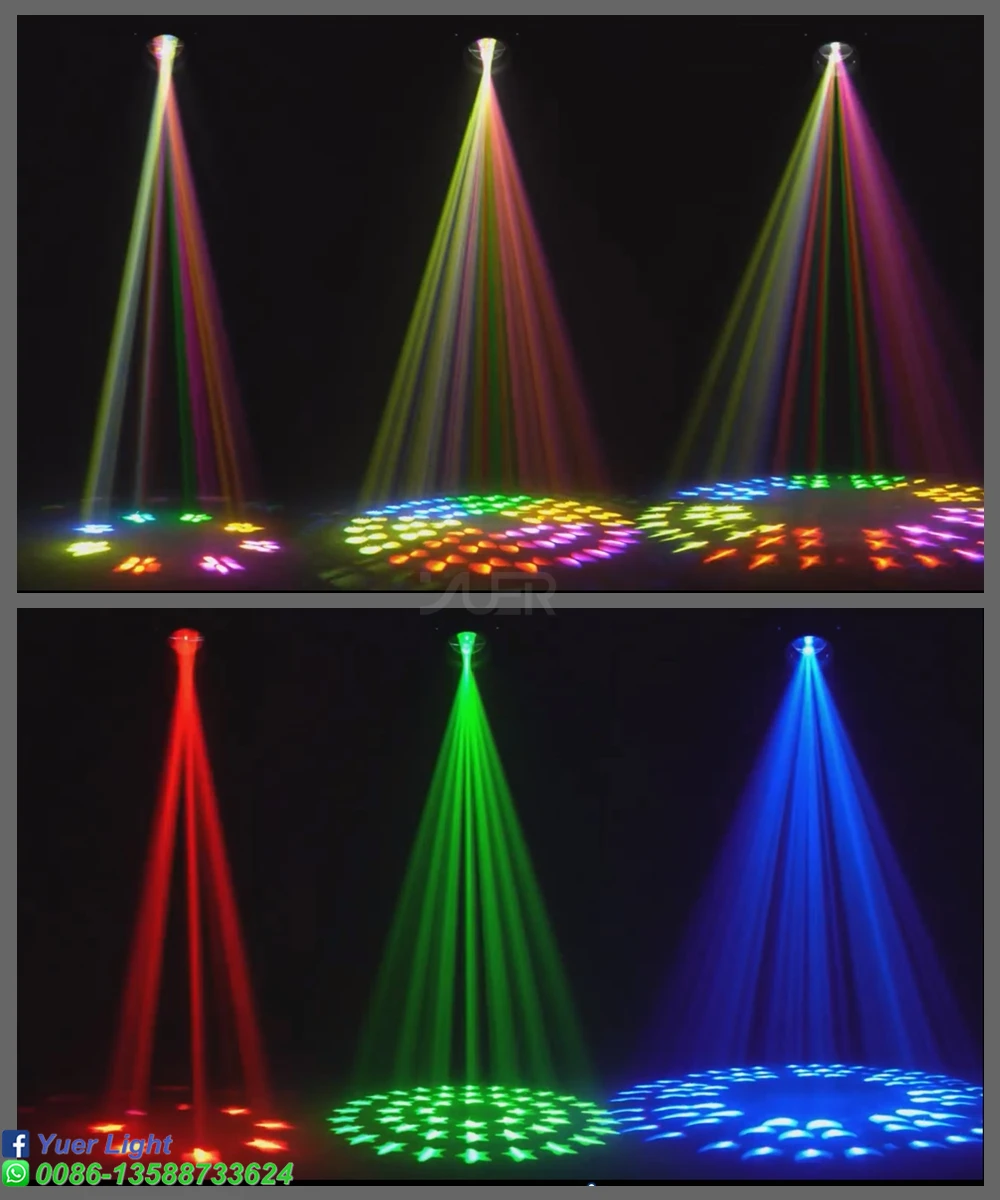 Imagem -06 - Led Moving Head Spotlight 14r Beam Light dj Disco Bar Party Club Concerto de Natal Wedding Stage Effect Iluminação 295w Dmx512