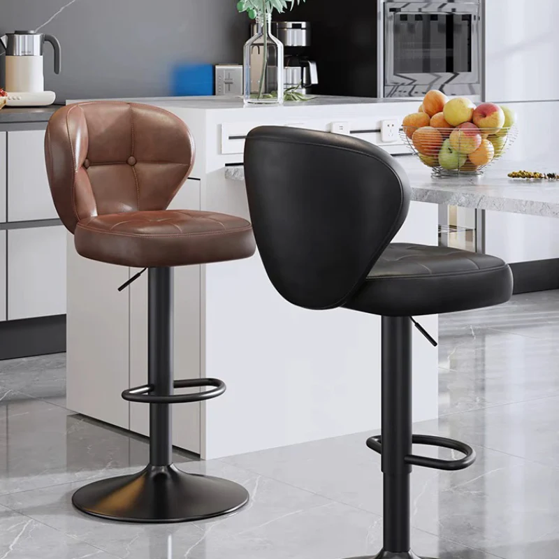 Bar Stools Luxury Chairs For Living Room High Chair Modern Adjustable Beauty Salon Design Antique Furniture Nordic Mid-century