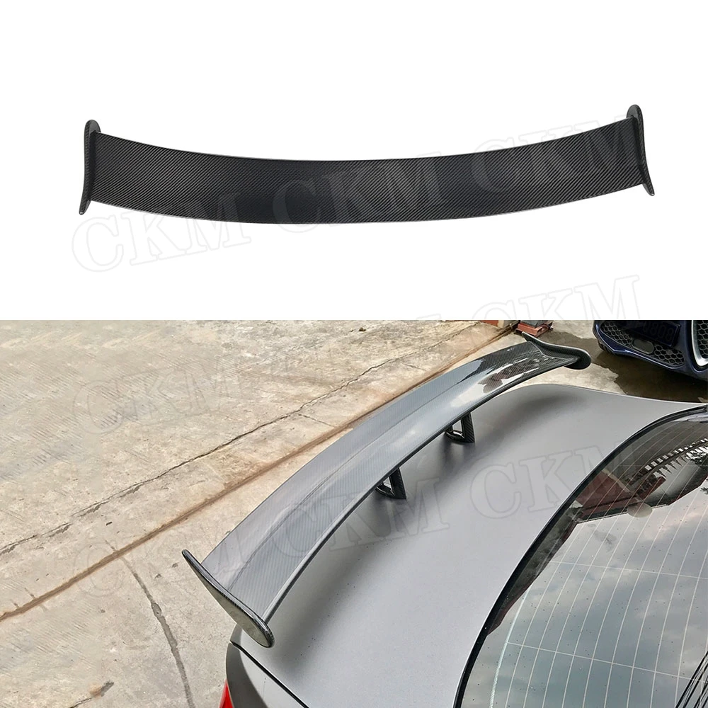 

for BMW G30 F90 M5 Sedan Spoiler 2017 -2020 5 Series Carbon Fiber Rear Boot Spoiler Tail Wings A style Racing Spoiler Body Kits