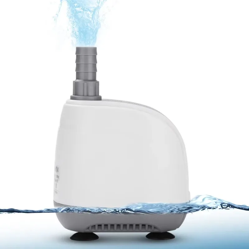 

Aquarium Submersible Pump Low Water Pump for Aquarium Bottom Filter Mute Suction Excrement Change Suction