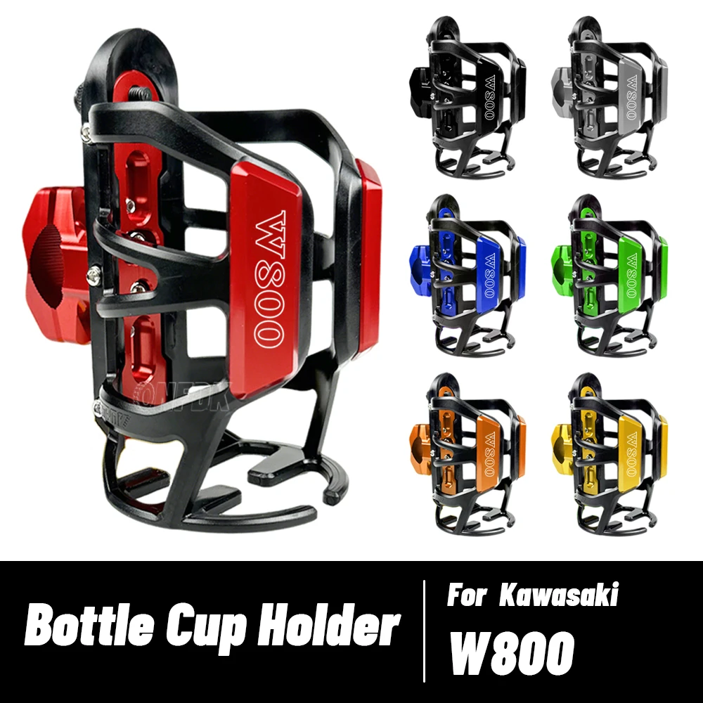 

Для Kawasaki Ninja 1000SX 650 500 400 e1 W800 Мотоциклетная стойка для бутылок с напитками Клетка для бутылок с водой Подставка для чашек с водой Аксессуары