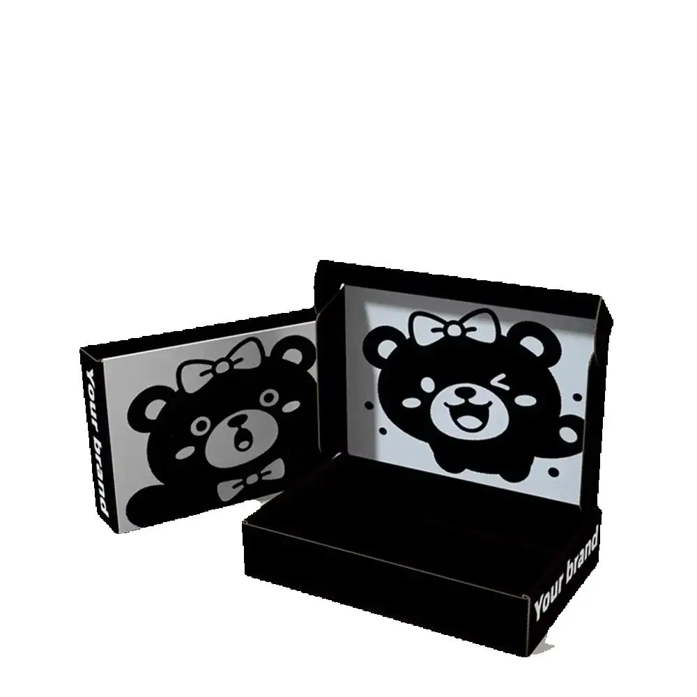 

Индивидуальная почтовая коробка｜Почтовый конверт из гофрированного картона｜Подарочная упаковка с тисненым логотипом