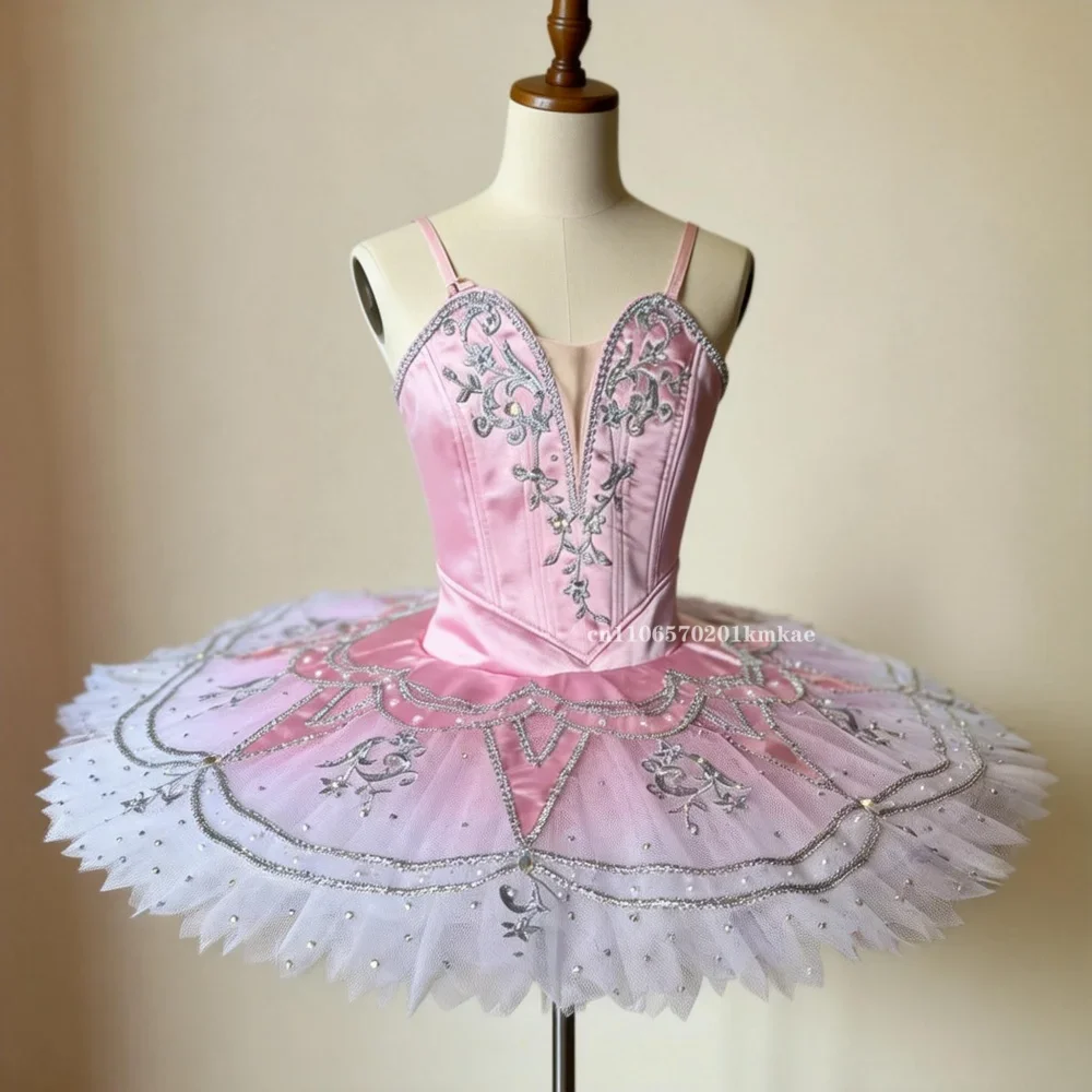 

Профессиональная балетная юбка-пачка для выступлений и соревнований, высококачественная, на заказ, в стиле «Спящая красавица», для молодых женщин