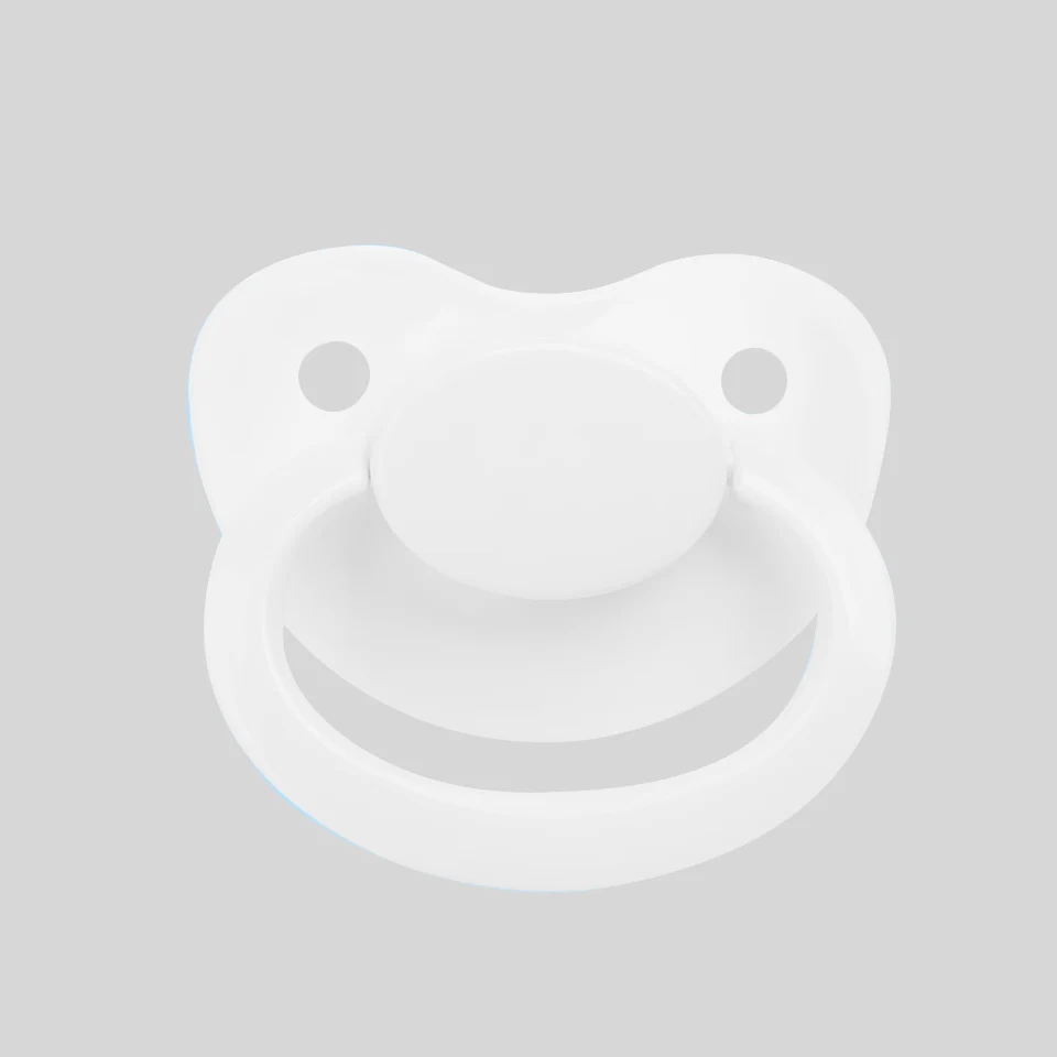 unique handmade bling white star bear adult pacifier Adult Sized Cute Gem Pacifier Dummy  Silicone Nipple pacifier