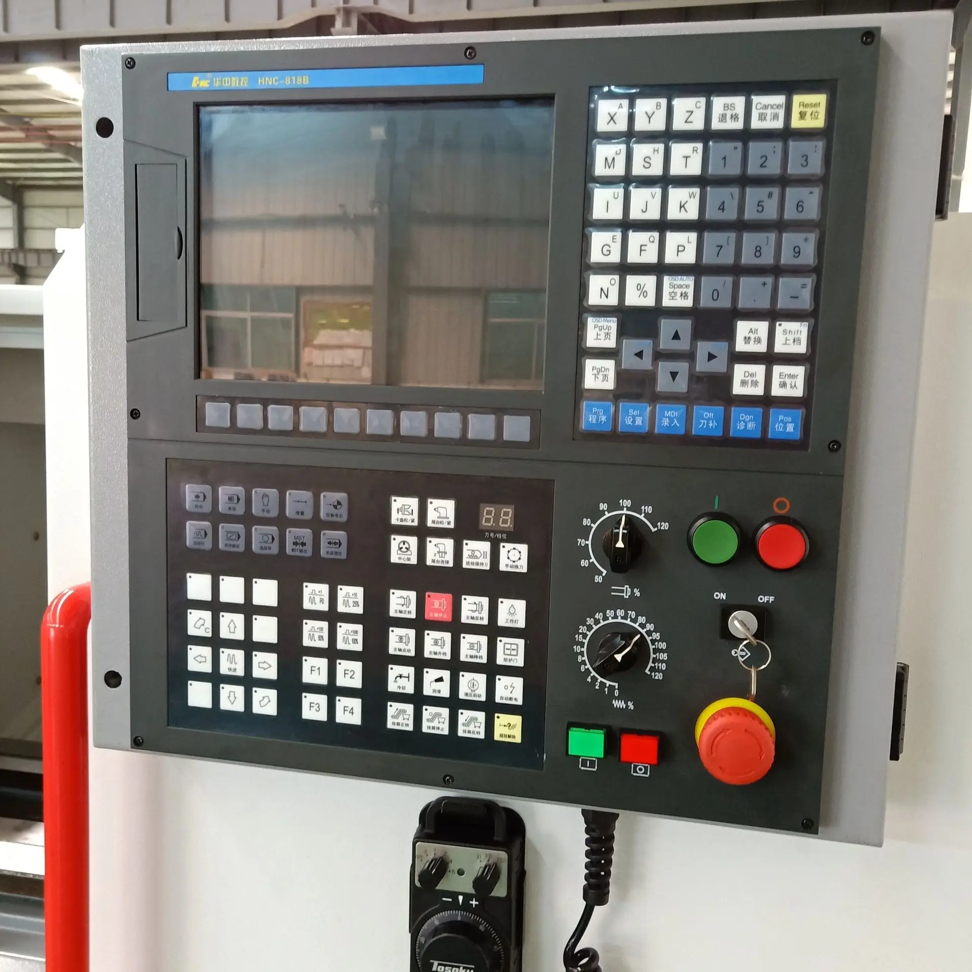 Second Hand Horizontal CNC Lathe Ck6150 Suitable For Precision Parts Processing