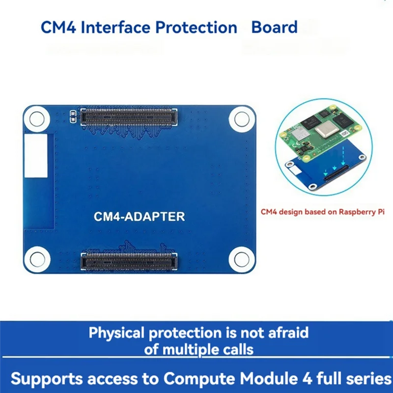 -ABDH For Raspberry Pi CM4 Protection Board Computer Module 4 Interface Protection Board Supports Luckfox Core3566