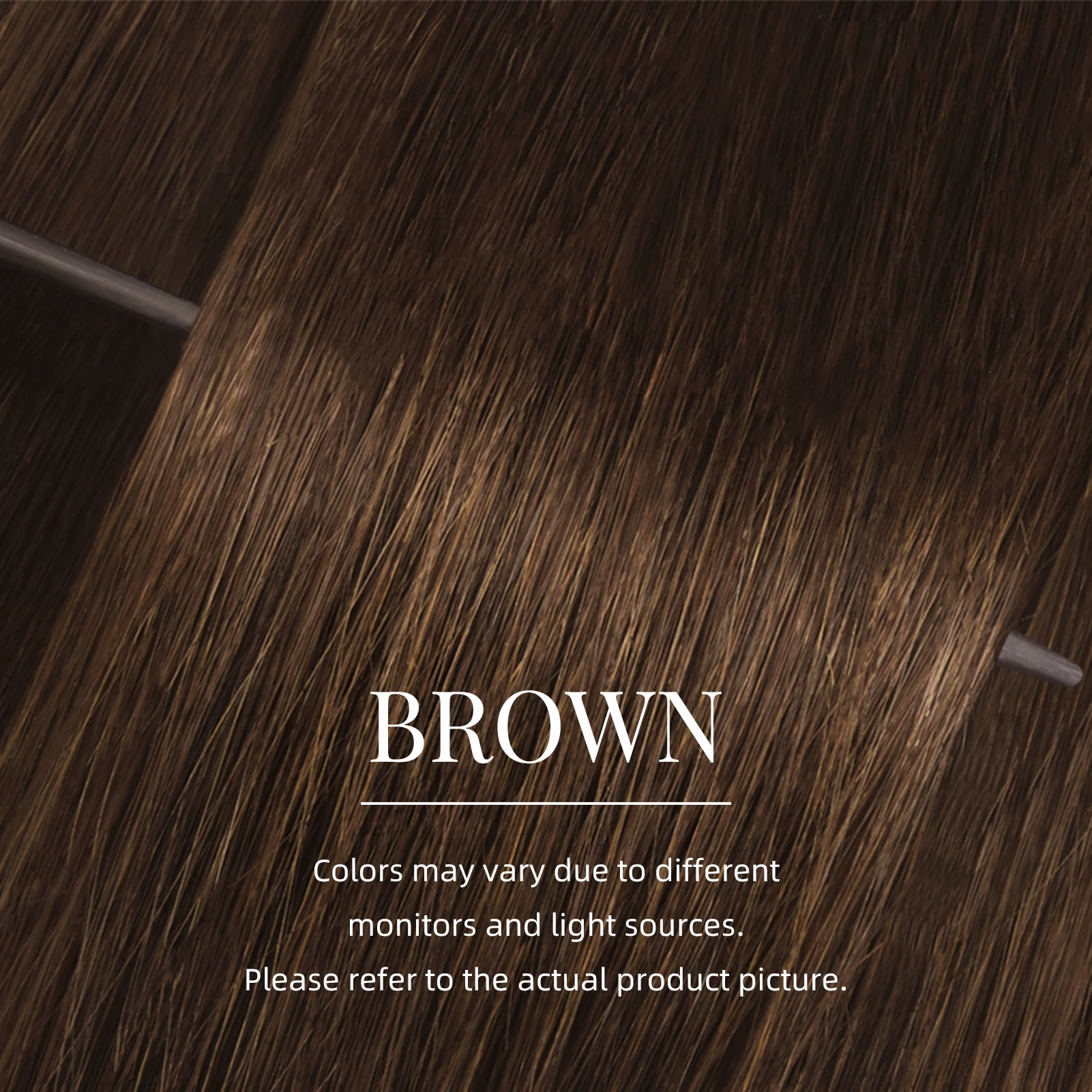 Vlasy 16pcs 4# Brown Mini Tape In 100% Human Hair Extensions Strap Seamless Invisible Straight Strap Human Hair Wigs 12''-24''