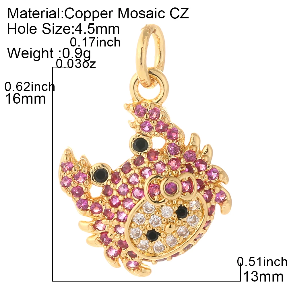 Starfish Shells Charm Jewelry DIY Accessories